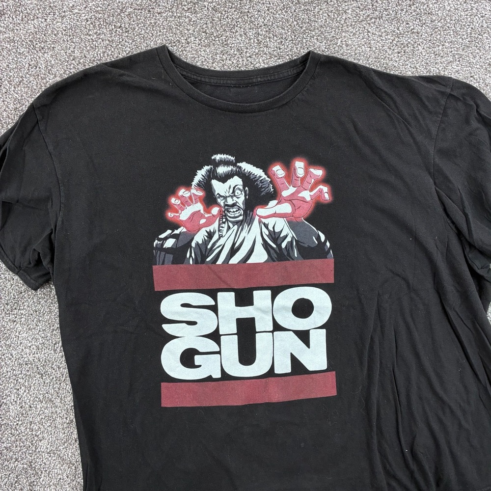 Y2K Shogun Shirt Mens 3XL Black Movie 80s The Last Dragon Sho'nuff Ninja - Picture 2 of 4